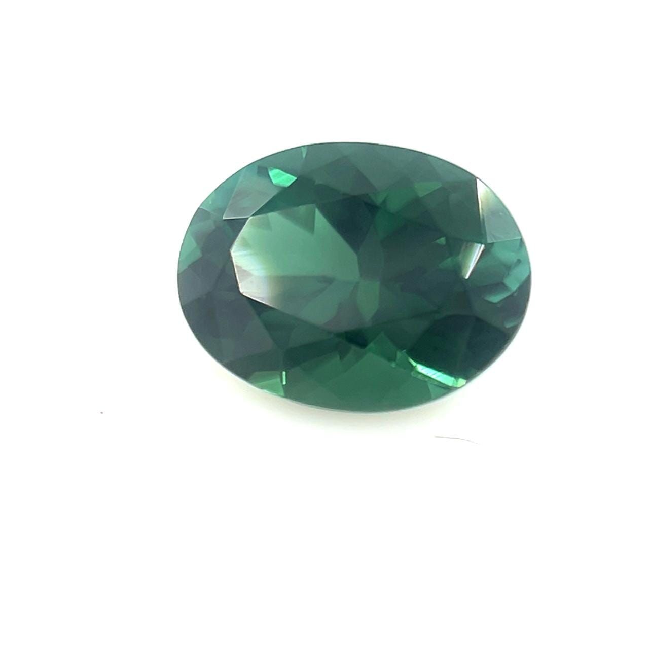 Turmalin 1,00 ct, niebieski, szlif owalny