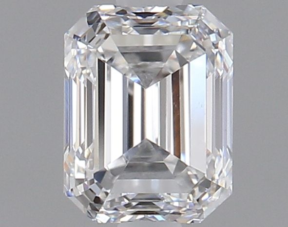 Prírodný diamant emerald, VVS1, D,... Prírodný diamant emerald, VVS1, D,...