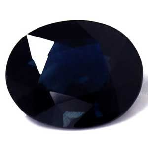 Szafir 2,34 ct, niebieski, szlif owalny