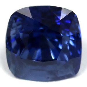 SAPPHIRE FACETED 1.22ct BLUE Intense Blue EC MADAGASCAR NONE