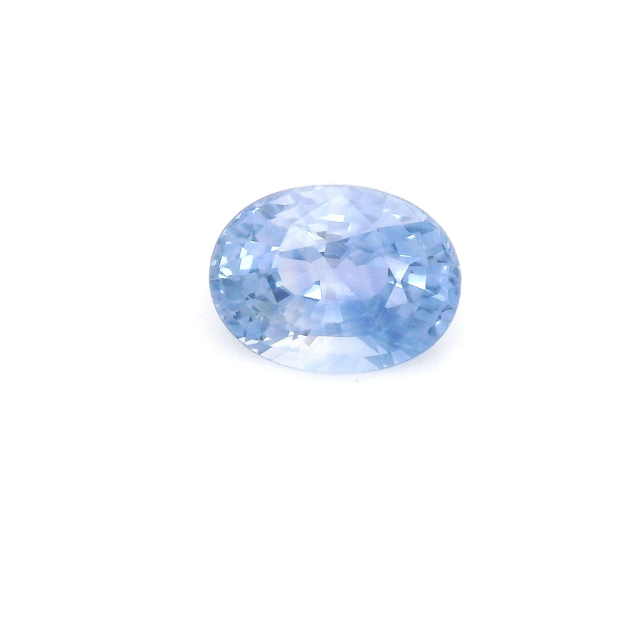 Szafir 1,04 ct, niebieski, szlif owalny