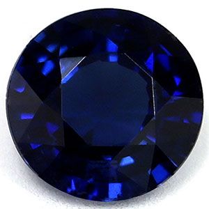 SAPPHIRE FACETED 0.68ct BLUE Intense Blue EC MADAGASCAR HEATED