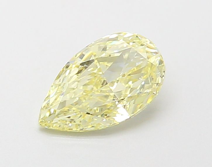 0.65 CT Fancy Light Yellow PEAR