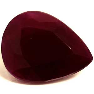 RUBY FACETED 5.18ct RED Deep Red EC REST_OF_AFRICA NONE