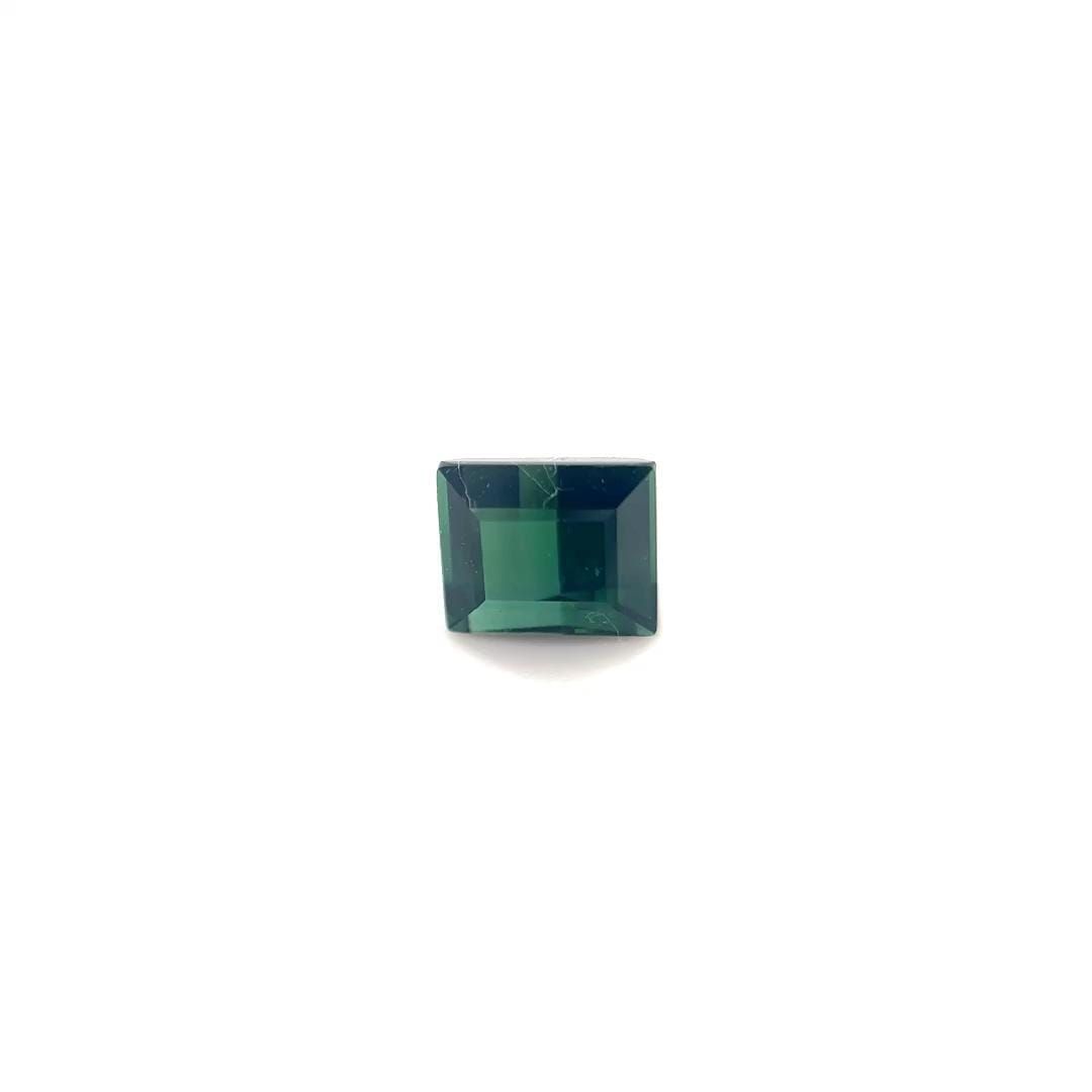 Turmalin 1,41 ct, zielony, szlif bagietka