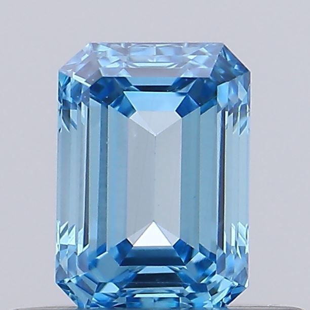 0.41 CT Fancy Vivid Blue EMERALD