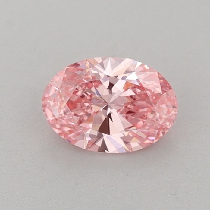 0.5 CT Fancy Vivid Pink OVAL