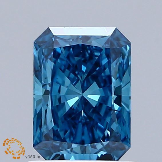 1.07 CT Fancy Vivid Blue RADIANT