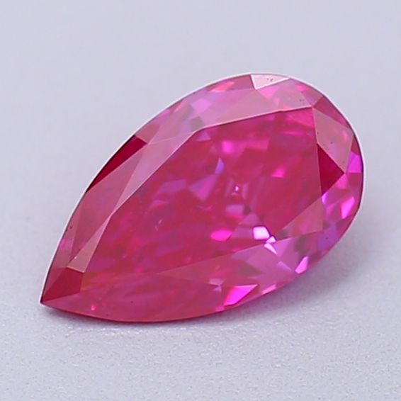 0.25 CT Fancy Vivid Pink PEAR