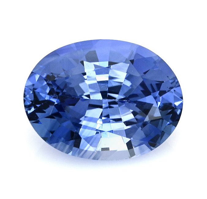 SAPPHIRE FACETED 1.6ct BLUE Blue EC SRILANKA HEATED