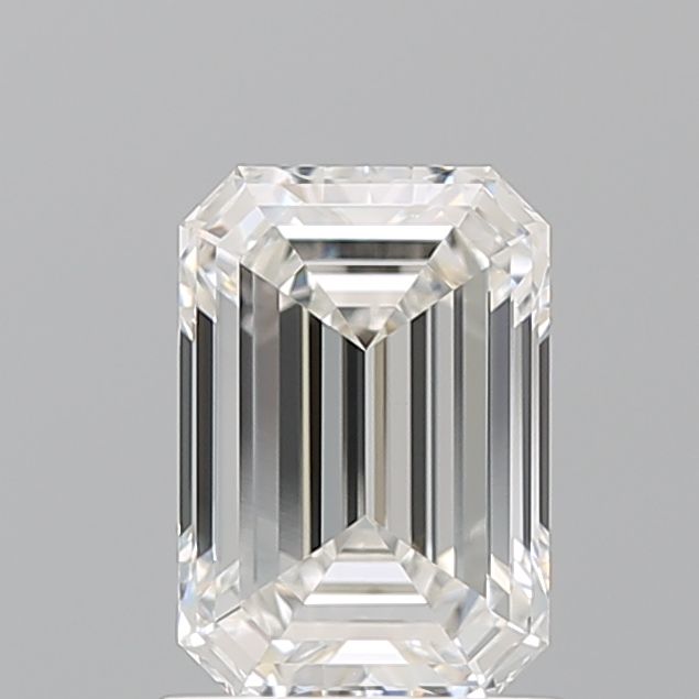 Diamant Émeraude 1.27 ct - Couleur F - Pureté VVS2