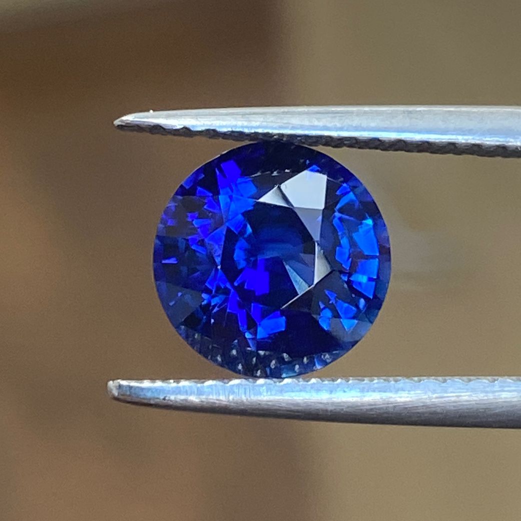 SAPPHIRE FACETED 2.53ct BLUE Blue EC MADAGASCAR HEATED