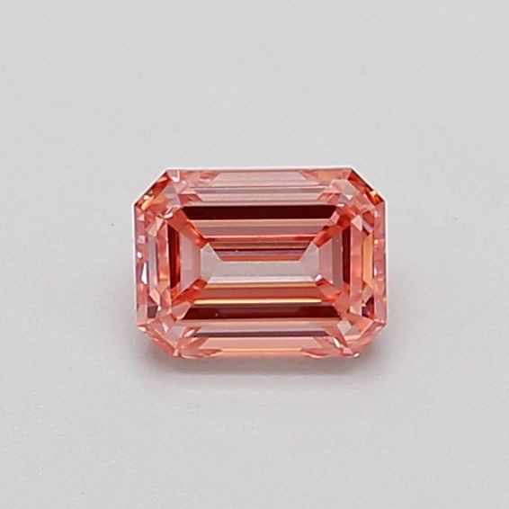 0.4 CT Fancy Intense Orange EMERALD