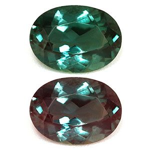 ALEXANDRITE FACETED 0.48ct GREEN Blue Green to Purple EC INDIA NONE