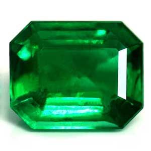 Szmaragd 2,12 ct, zielony, szlif szmaragdowy