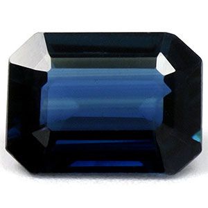 SAPPHIRE FACETED 1.71ct BLUE Deep Blue EC MADAGASCAR HEATED