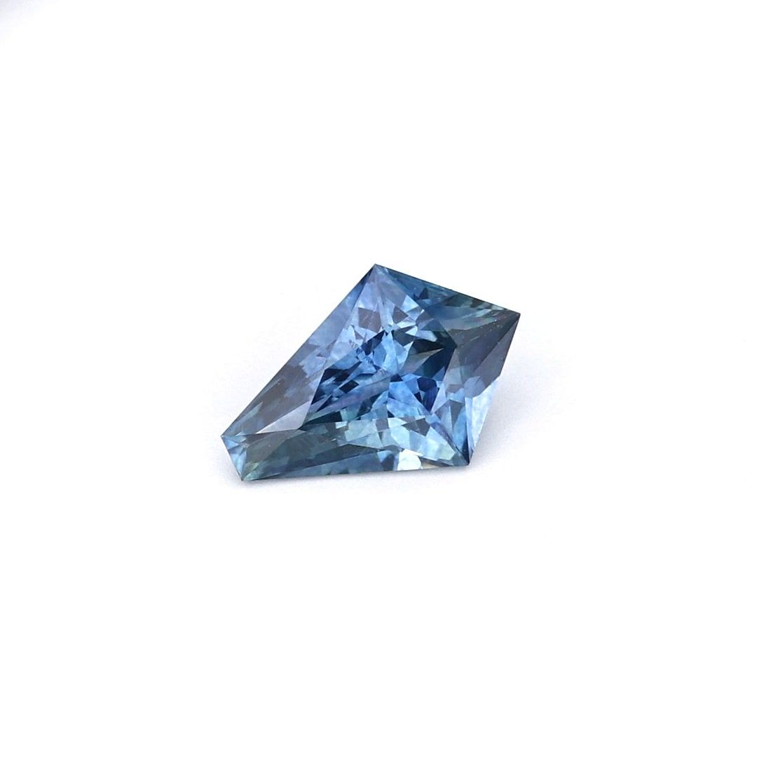 SAPPHIRE FACETED 0.8ct BLUE Blue EC UNITEDSTATES HEATED