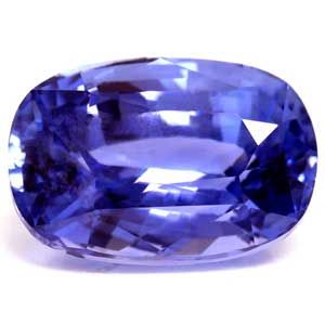 Szafir 2,30 ct, niebieski, szlif cushion