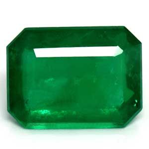 Szmaragd 3,39 ct, zielony, szlif szmaragdowy