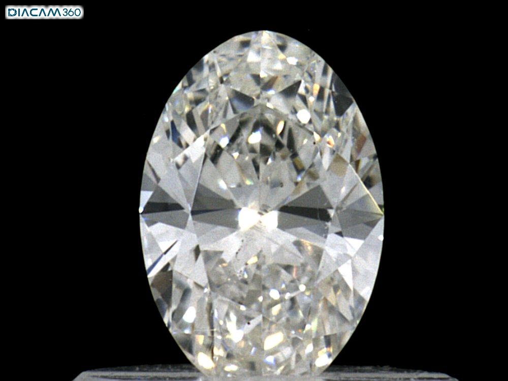 Prírodný diamant oval, SI1,...