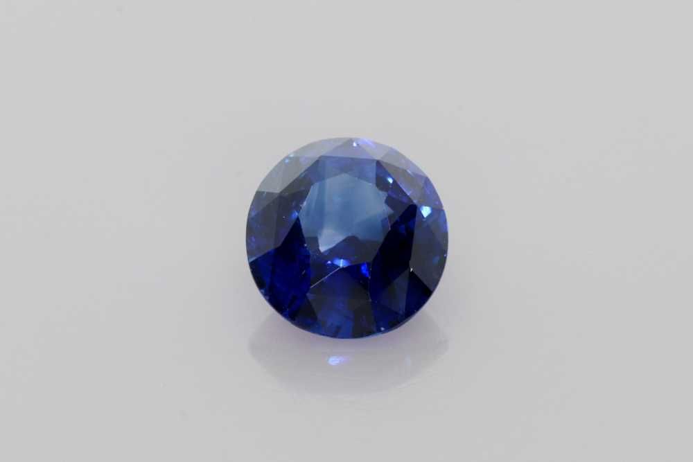 Szafir 2,13 ct, niebieski, szlif owalny