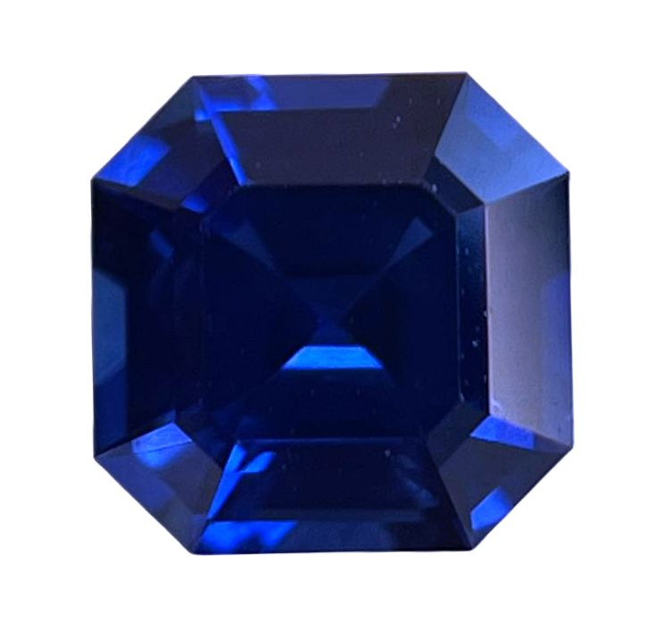 SAPPHIRE FACETED 1.83ct BLUE Blue EC SRILANKA HEATED