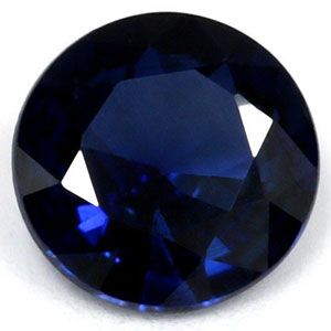 SAPPHIRE FACETED 0.72ct BLUE Intense Blue EC MADAGASCAR HEATED