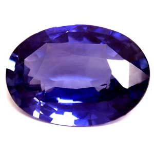 Szafir 2,24 ct, niebieski, szlif owalny