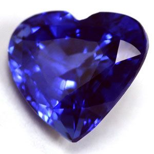 Szafir 3,06 ct, niebieski, szlif serce