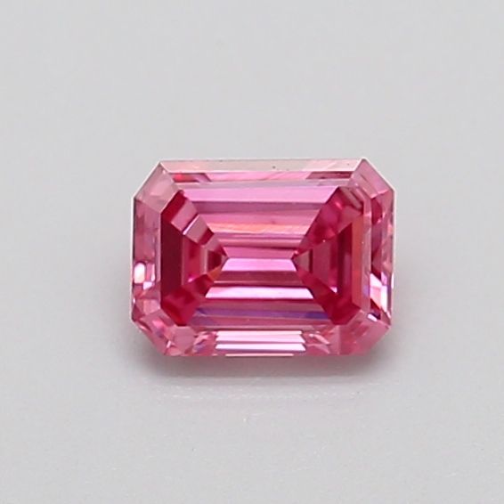 0.37 CT Fancy Vivid Pink EMERALD