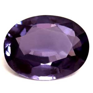Spinel 1,64 ct, purpurowy, szlif owalny