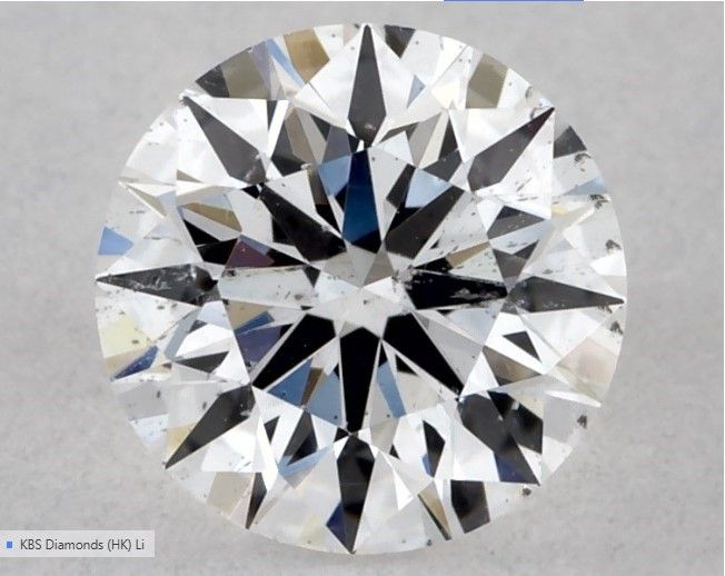 Prírodný diamant okrúhly briliant,... Prírodný diamant okrúhly briliant,...