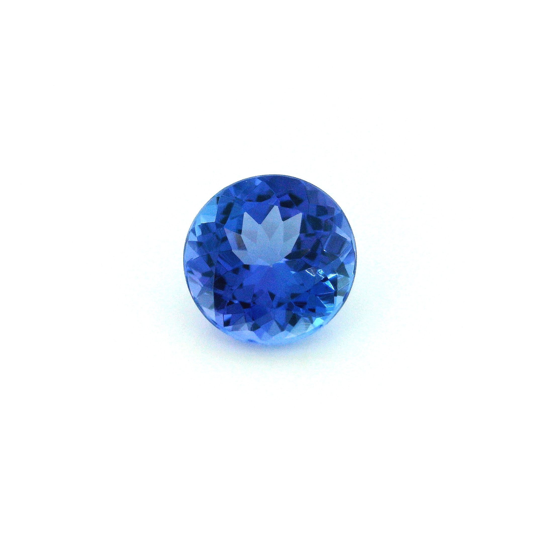 2.21 ct Round tanzanite