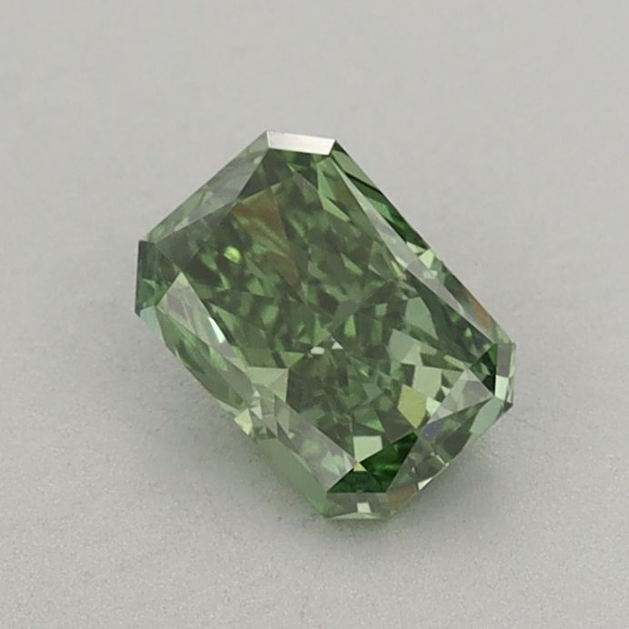 0.55 CT Fancy Vivid Green RADIANT