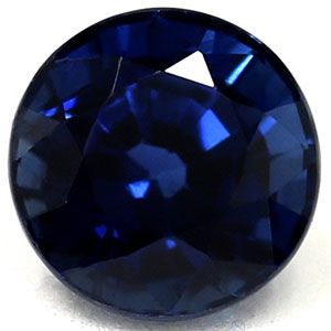 SAPPHIRE FACETED 0.72ct BLUE Intense Blue EC MADAGASCAR NONE