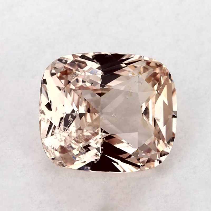 Szafir 3,66 ct, żółty, szlif cushion