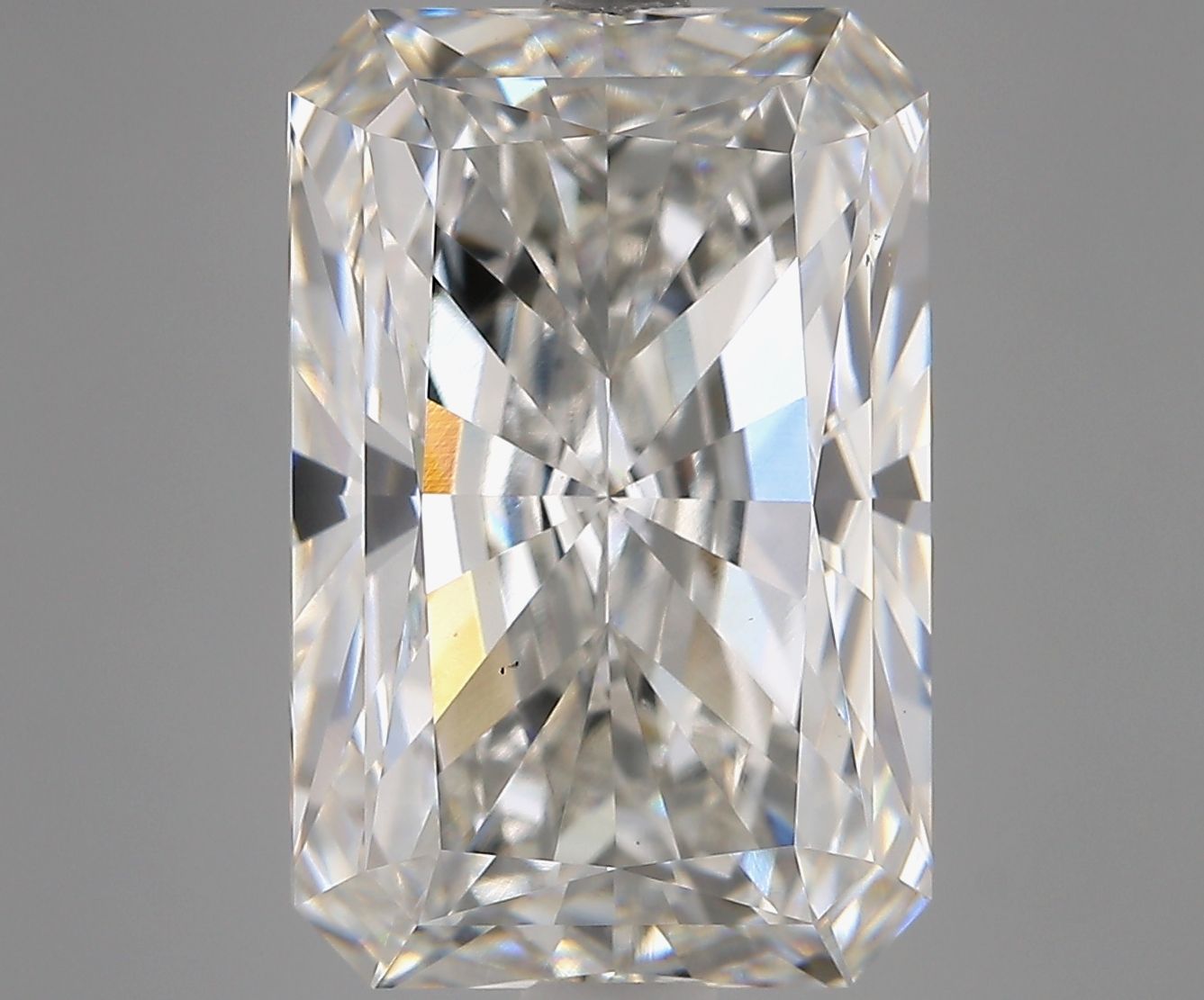 9.18 carat f VS1 EX Cut IGI radiant diamond