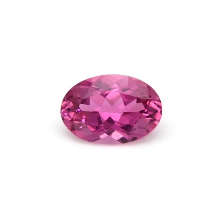 TOURMALINE FACETED 0.57ct PINK PINK EC MOZAMBIQUE HEATED