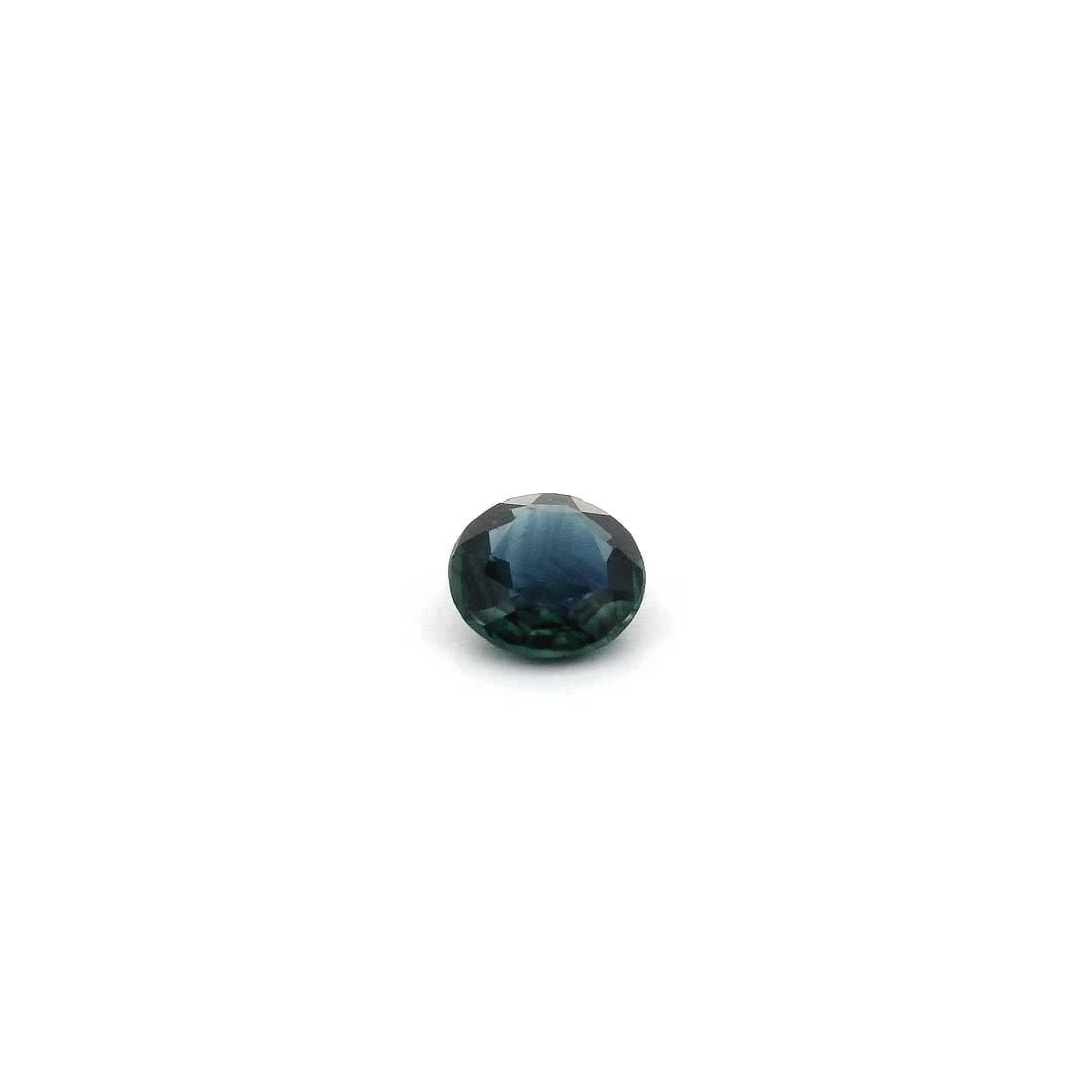 SAPPHIRE FACETED 0.43ct BLUE Deep Blue SI CAMBODIA HEATED