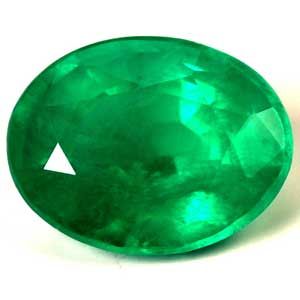 Szmaragd 3,48 ct, zielony, szlif owalny