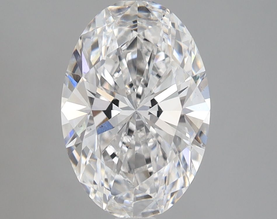Diamant Ovale 5.10 ct - Couleur E - Pureté VS1