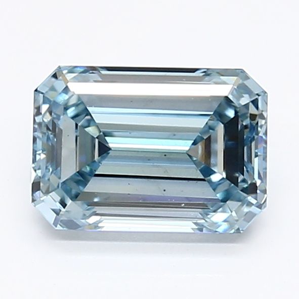 1.26 CT Fancy Intense Blue EMERALD