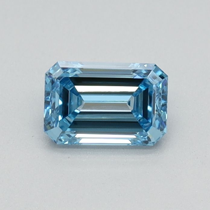 0.37 CT Fancy Intense Blue EMERALD