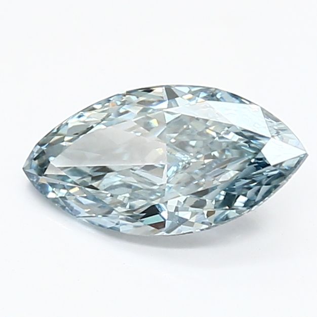 1.07 CT Fancy Intense Blue MARQUISE