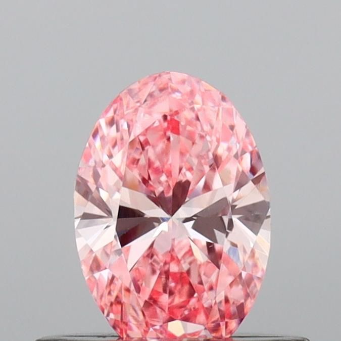 0.45 CT Fancy Vivid Pink OVAL