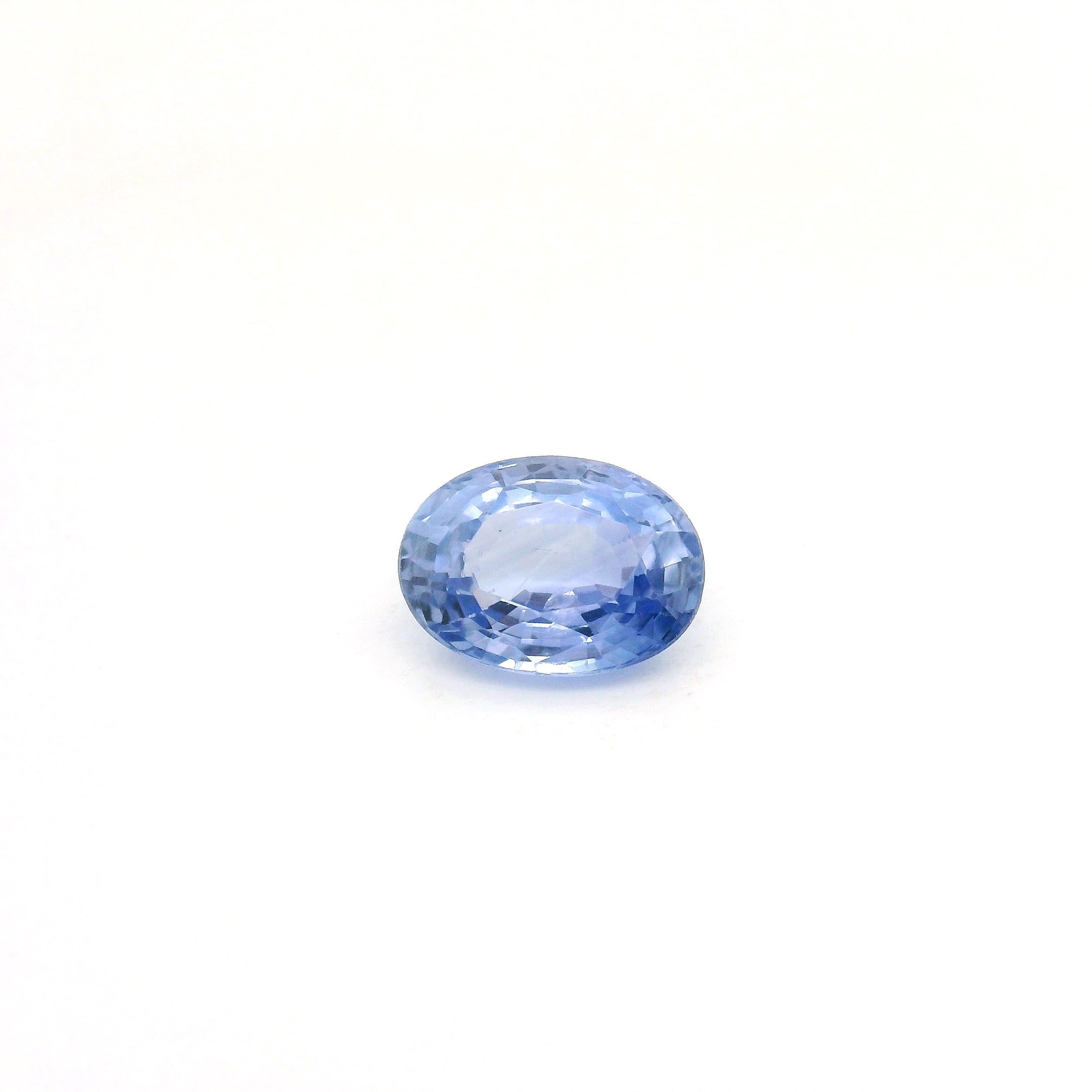 Szafir 1,15 ct, niebieski, szlif owalny