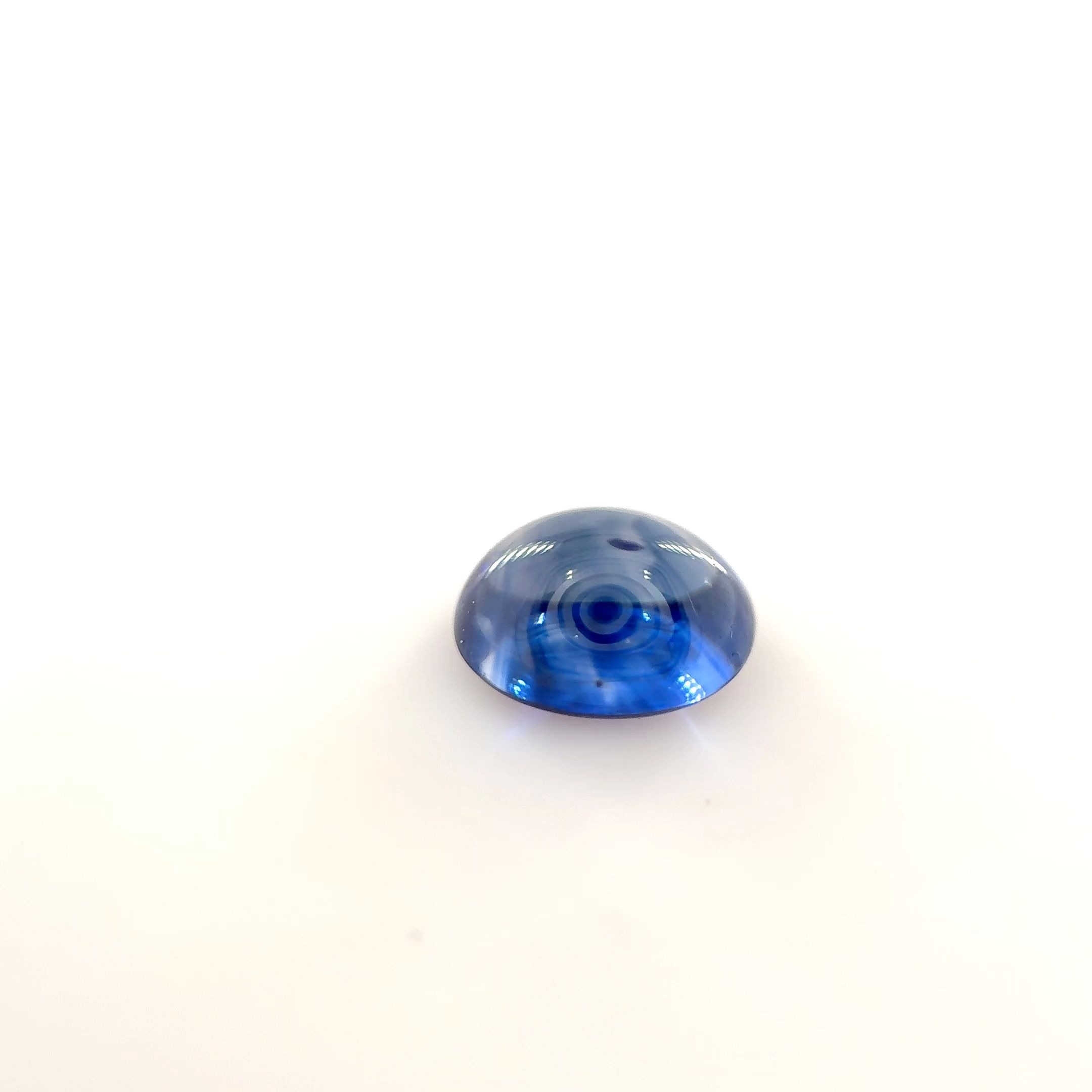 Szafir 1,20 ct, niebieski, kaboszon