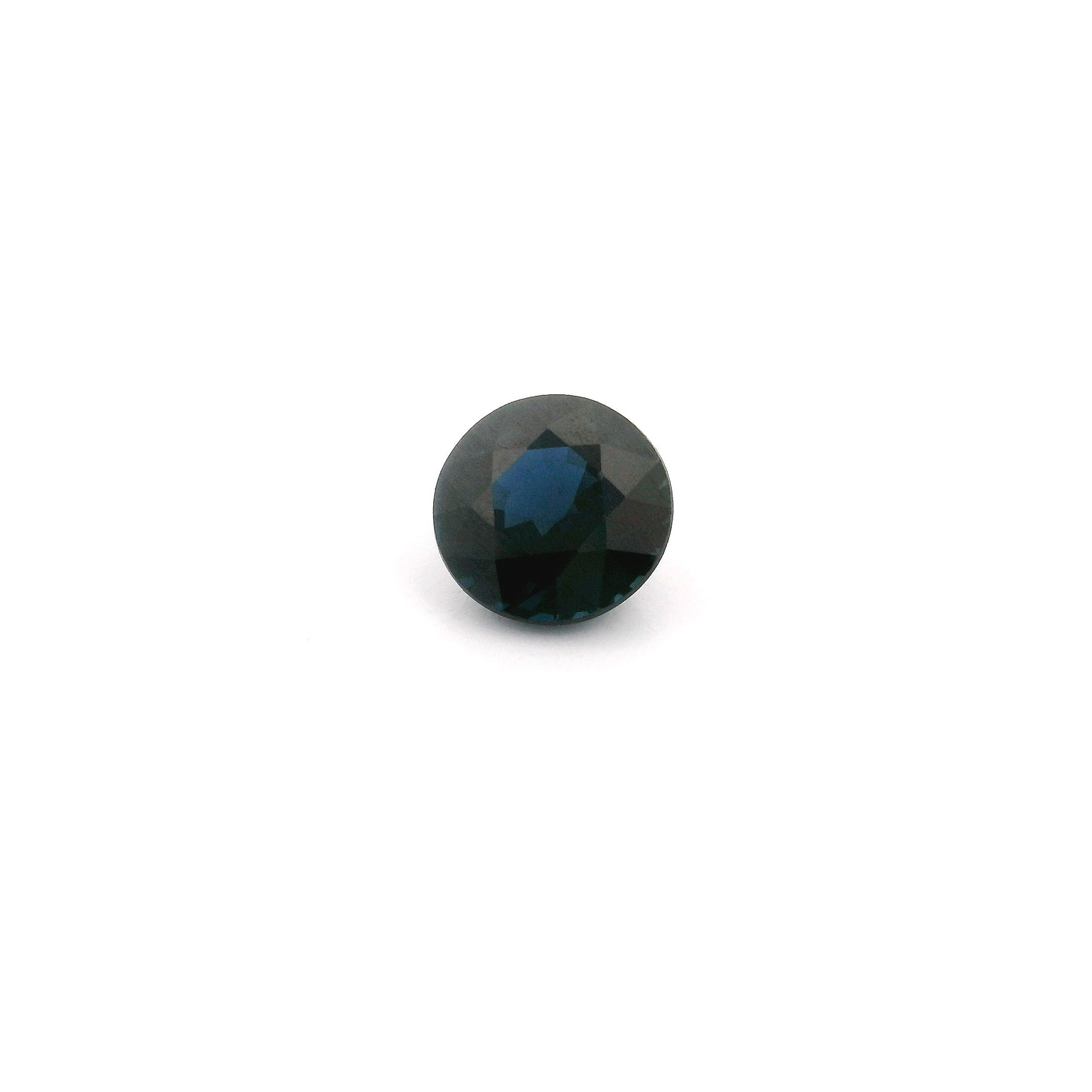 SAPPHIRE FACETED 0.82ct BLUE Deep EC AUSTRALIA HEATED