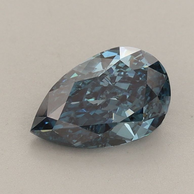 1.01 CT Fancy Vivid Blue PEAR