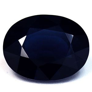 Szafir 7,36 ct, niebieski, szlif owalny